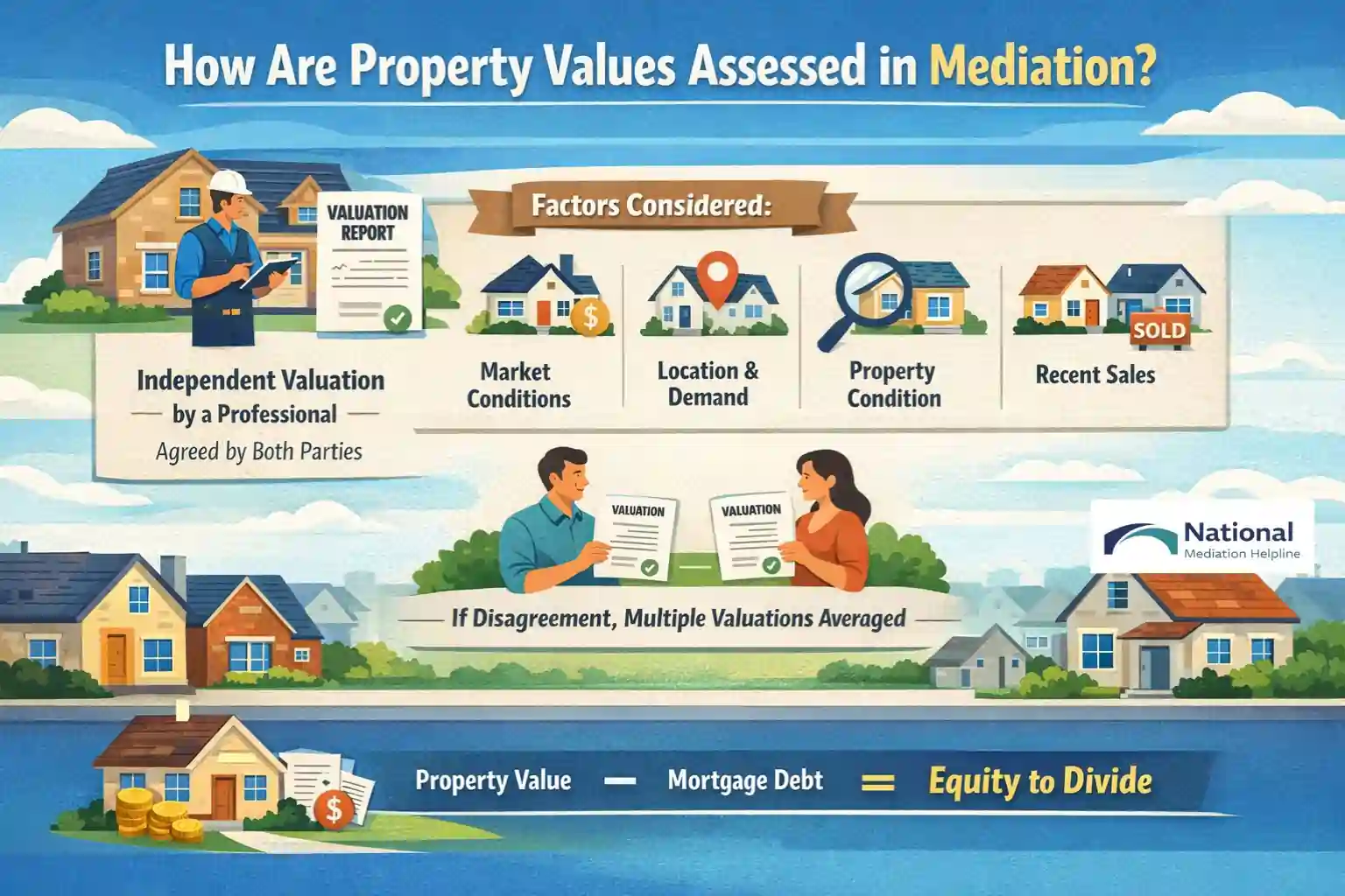 How Are Property Values Assessed in Mediation Bournemouth?