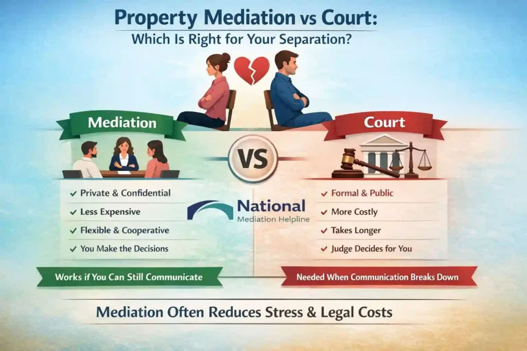 Property Mediation vs Court: Which Is Right for Your Separation Bournemouth?