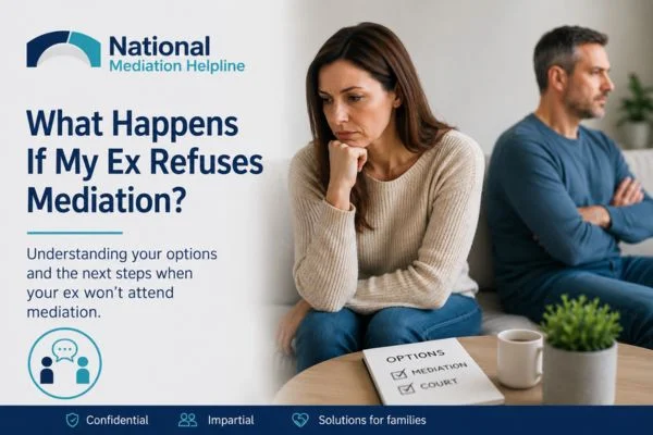what if my ex refuses mediation Bournemouth?